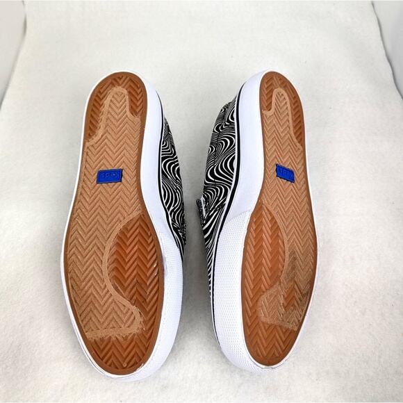 Keds shoes sz 8 NWOT Black and White swirl - Picture 4 of 7
